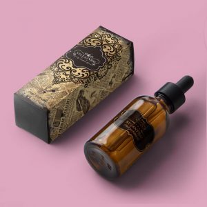 Villainess Soaps perfume packaging and box design by Noisy Ghost Co.