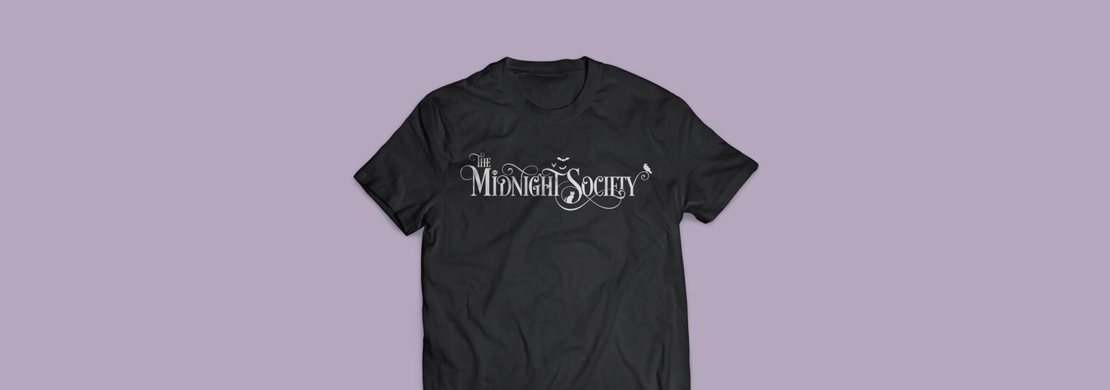 The Midnight Society logotype design by Noisy Ghost Co.