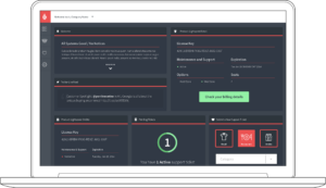 MyLightspeed Web Dashboard design by Noisy Ghost Co.