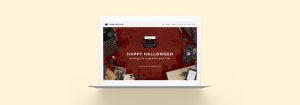 Halloween Website designed by Noisy Ghost Co.
