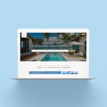 Luxury Retreats travel website design by Noisy Ghost Co.