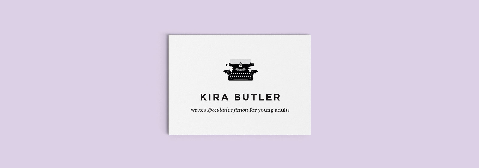 Brand and Logo Design for YA Horror and Fantasy Author, Kira Butler