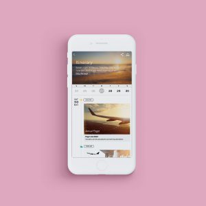 Luxury Retreats Travel Itinerary UX Design by Noisy Ghost Co.